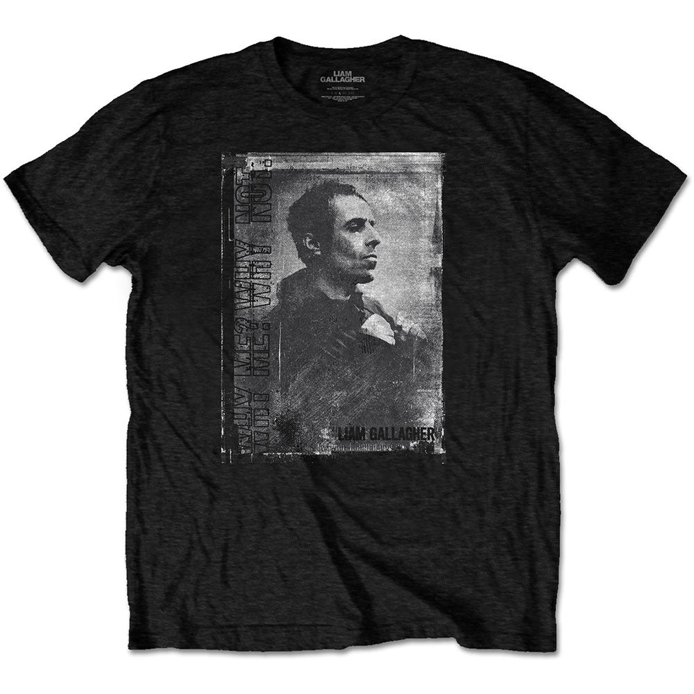 Liam Gallagher - tshirt - Unisex - Short Sleeves - Small