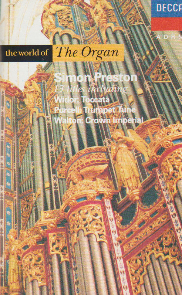 Simon Preston - World Of The Organ - Used Cassette