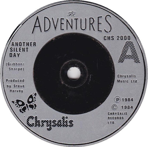 Adventures - Another Silent Day... - Used Vinyl Record 7"