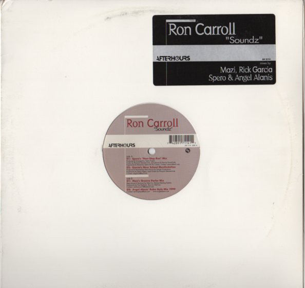 Ron Carroll - Soundz - Used Vinyl Record 12"