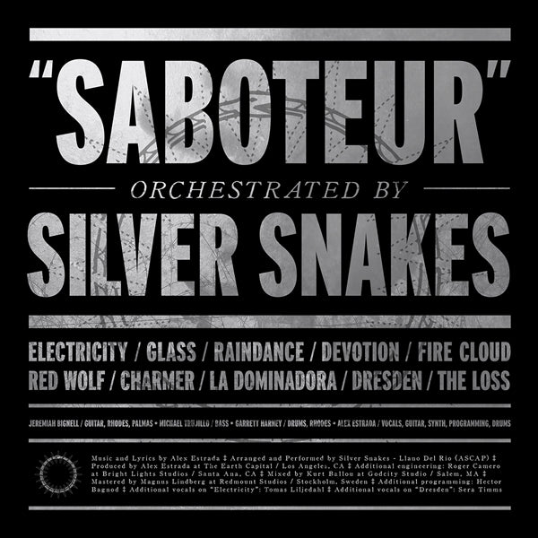 SILVER SNAKES - SABOTEUR - Vinyl Record