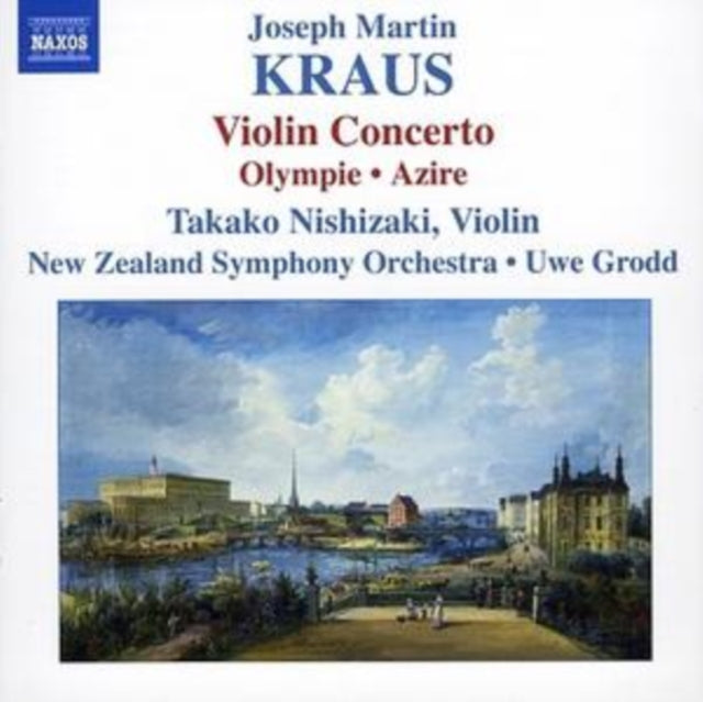 NISHIZAKI:NZSO:GRODD - KRAUS: VIOLIN CONCERTO - CD