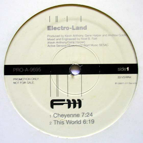 Electroland - Cheyenne - Used Vinyl Record 12"