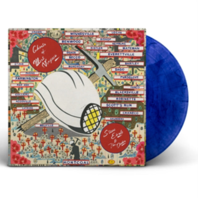 EARLE - GHOSTS OF WEST VIRGINIA (BLUE & BLACK SWIRL COLOR VINYL) - Vin