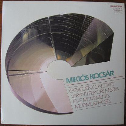 Kocsar Miklos - Capricorn Concerto / Varianti Per Orchestra / Five Mo
