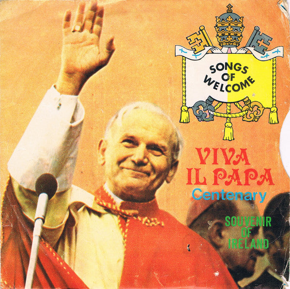 Caitriona Walsh - Viva Il Papa - Used Vinyl Record 7"