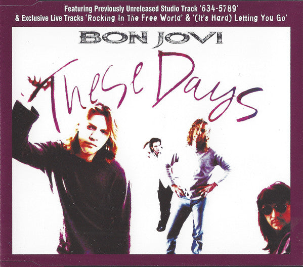 Bon Jovi - se Days - Used CD