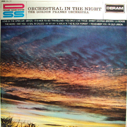 Gordon Franks And Hi - Orchestral In The Night - Used Vinyl Record