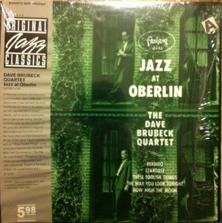 Dave Brubeck Quartet - Jazz At Oberlin - Used Vinyl Record