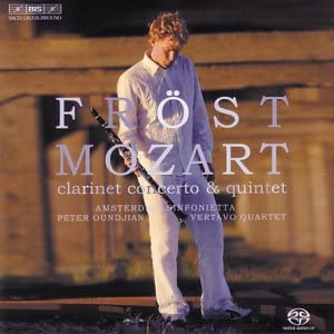 Martin Frost - Clarinet Concerto & Quintet - SACD