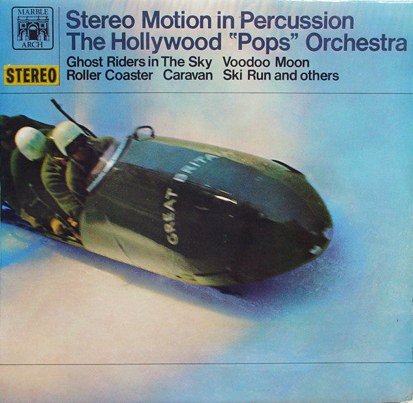 Hollywood Pops Orche - Stereo Motion In Percussion - Used Vinyl Recor