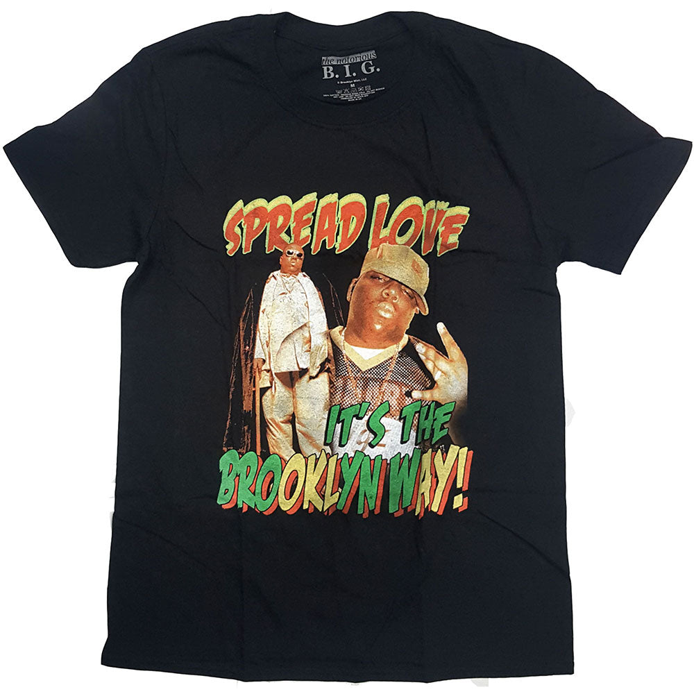 Biggie Smalls - tshirt - Unisex - Short Sleeves - Small