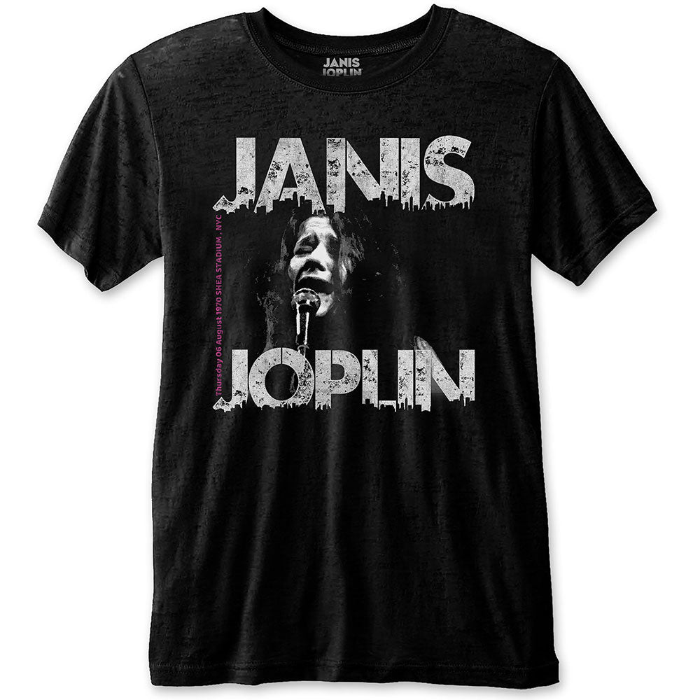 Janis Joplin - tshirt - Unisex - Short Sleeves - Large