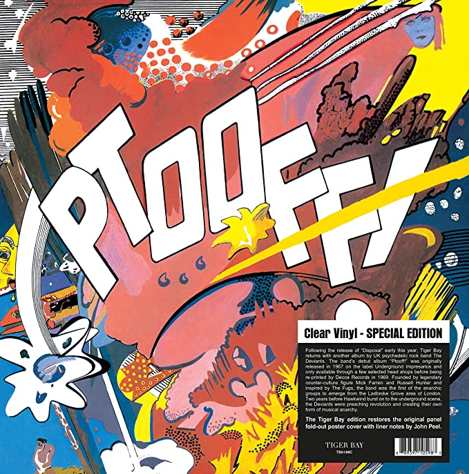 DEVIANTS - PTOOFF! CLEAR VINYL - Vinyl Record