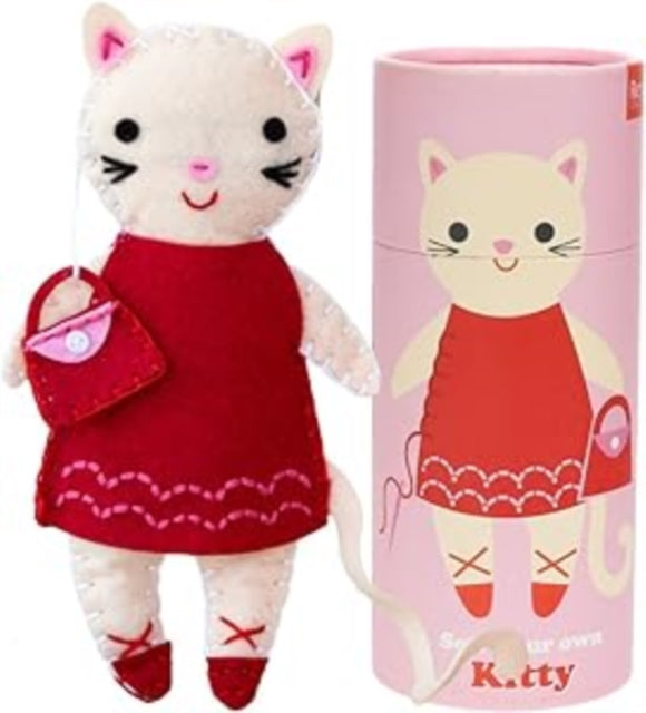 Felt Craft Kit - Sew Your Own Cat - Paperback