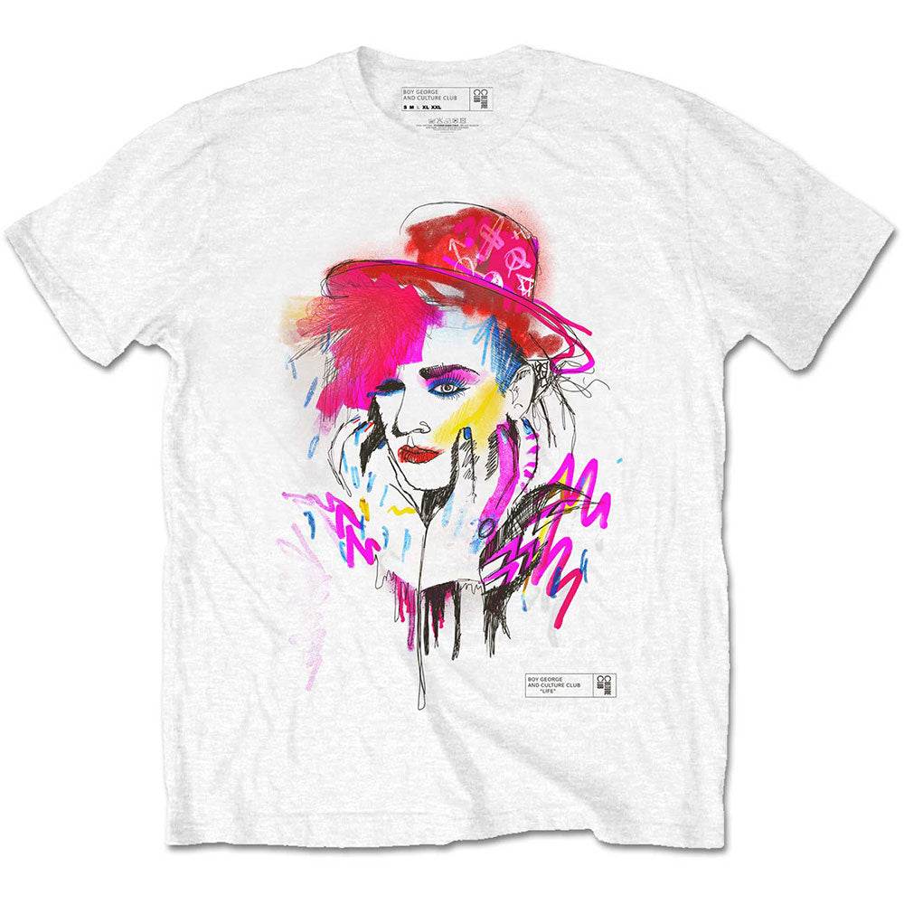 Boy George & Culture - tshirt - Unisex - Short Sleeves - Small