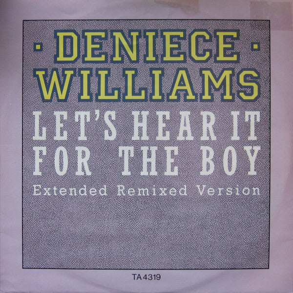 Deniece Williams - Let's Hear It For The Boy - Used Vinyl Record 12"