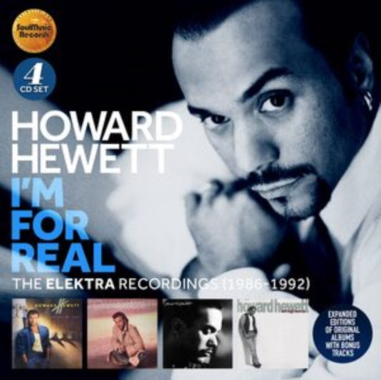 Howard Hewett - I'M FOR REAL - THE ELEKTRA REC - New CD