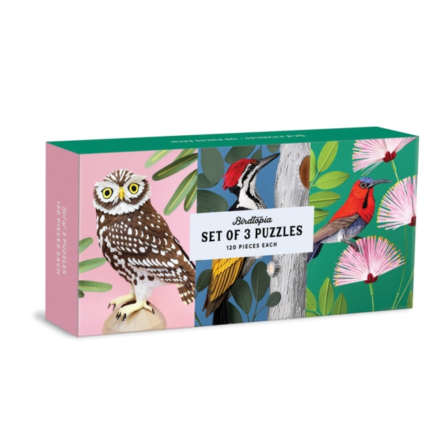 Galison - Birdtopia Puzzle Set - New Jigsaw Puzzle