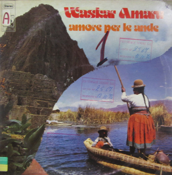 Waskar Amaru - Amore per Le Ande - Used Vinyl Record