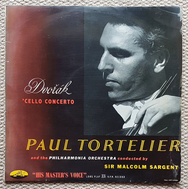 Antonin Dvorak - Dvorak Cello Concerto - Used Vinyl Record