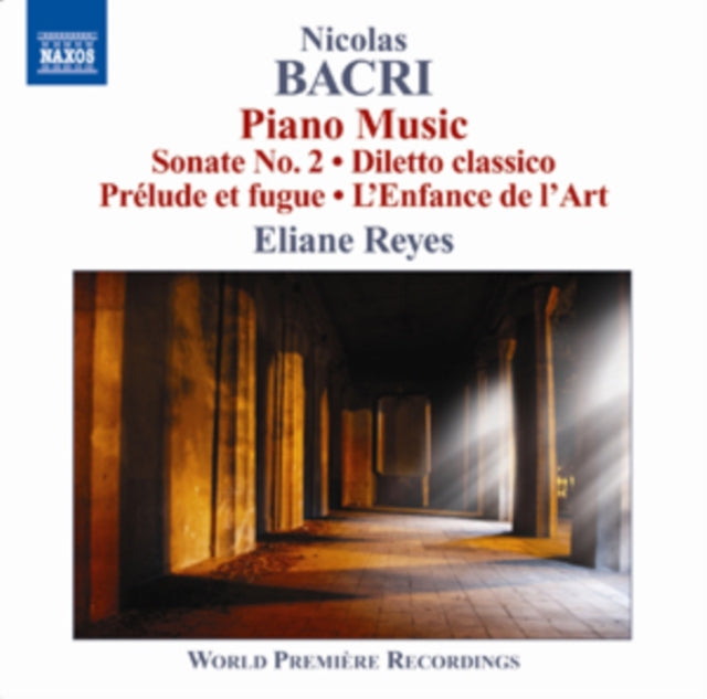 NICOLAS BACRI - BACRI:PIANO WORKS - CD
