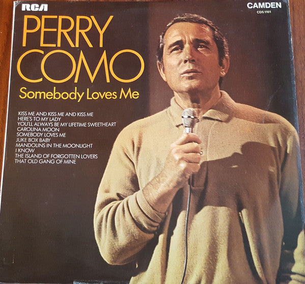 Perry Como - Somebody Loves Me - Used Vinyl Record