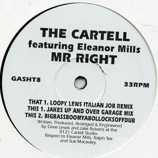 Cartell - Mr Right - Used Vinyl Record 12"