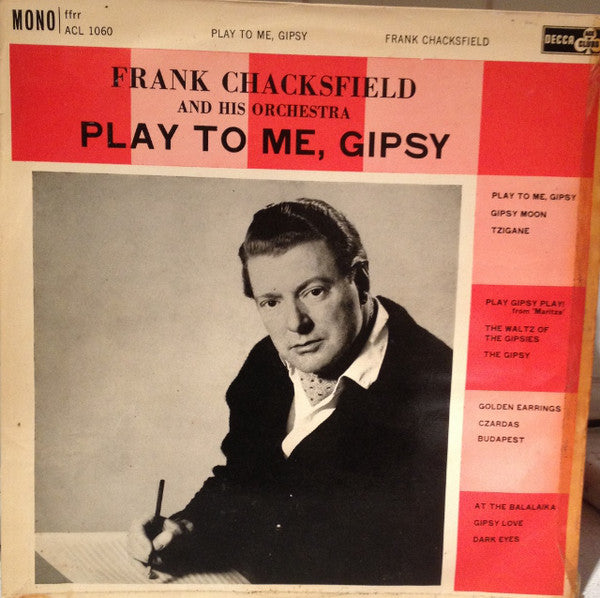 Frank Chacksfield & - Play To Me, Gipsy - Used Vinyl Record