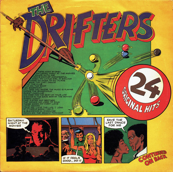 Drifters - 24 Original Hits - Used Vinyl Record