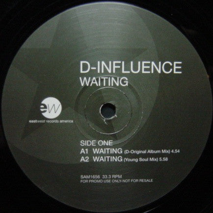 D'Influence - Waiting - Used Vinyl Record 12"