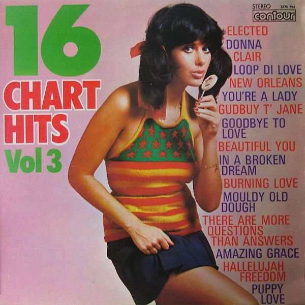 Unknown Artist - 16 Chart Hits Vol 3 - Used Vinyl Record