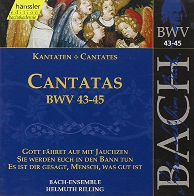 RILLING BACH-COLLEGI - V 15: CANTATAS (BWV 43/44/45) - CD