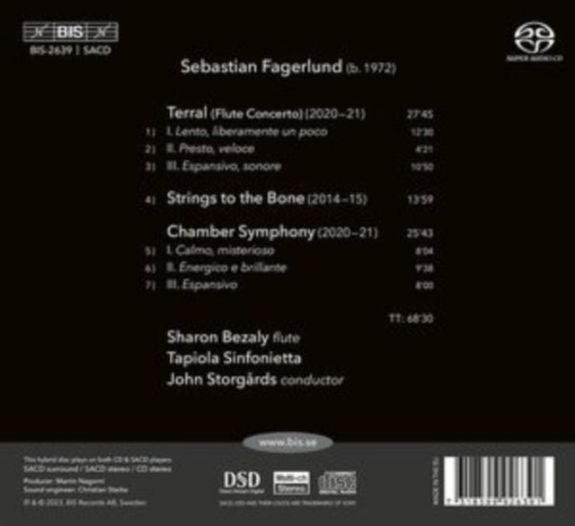 SHARON / TAPIOLA BEZ - SEBASTIAN FAGERLUND TERRAL - CD