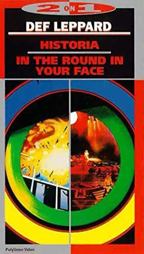 Def Leppard - 2 On 1: Historia / In The Round In Your Face - Used VHS