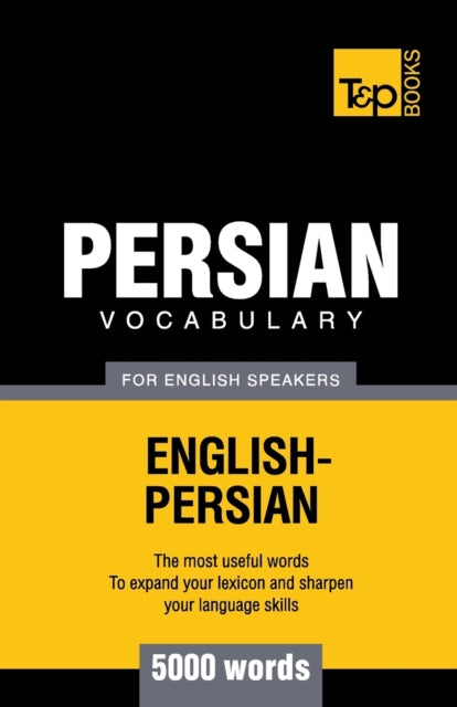 aranov - Persian vocabulary for English speakers - 5000 words - New pa