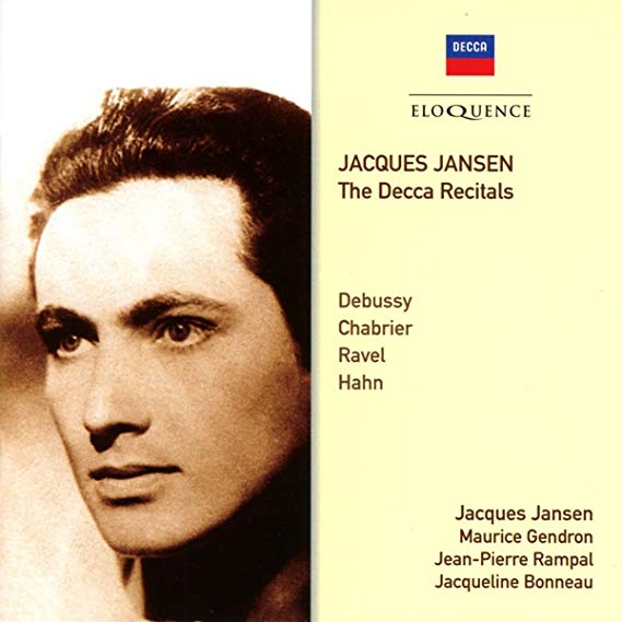 Jacques Jansen - : The Decca Recitals - CD