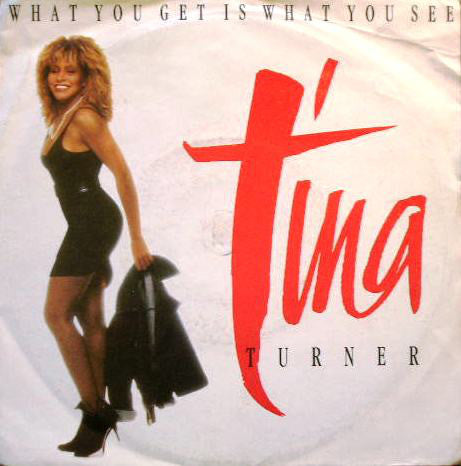 Tina Turner - What You Get Is What You See - Used Vinyl Record 7"