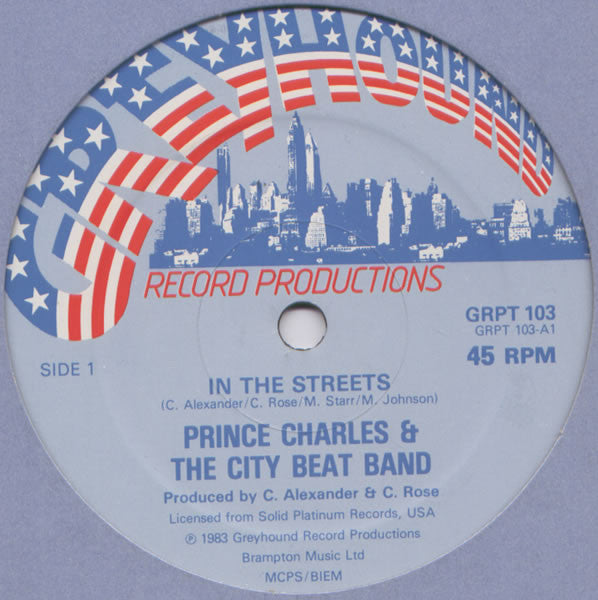 Prince Charles And T - In The Streets - Used Vinyl Record 12"