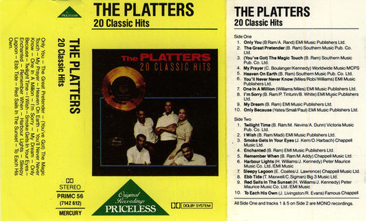 Platters - 20 Classic Hits - Used Cassette