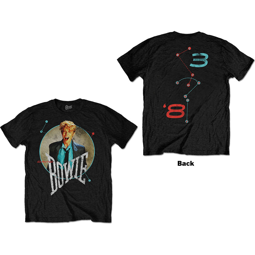 David Bowie - tshirt - Unisex - Short Sleeves - 2X-Large