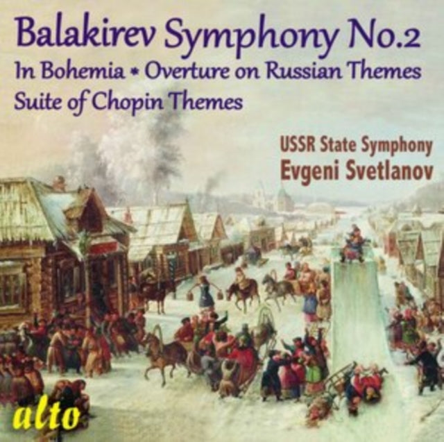SVETLANOV - BALAKIREV SYMPHONY 2 / IN BOHEMIA / ETC - CD / Album