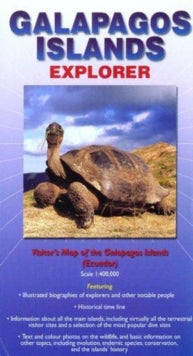 Nigel Sitwell - Galapagos Islands Explorer : Visitor&#39;s Map of the