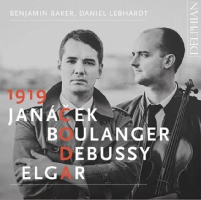 BENJAMIN BAKER  DANI - 1919 CODA JANACEK  BOULANGER - CD