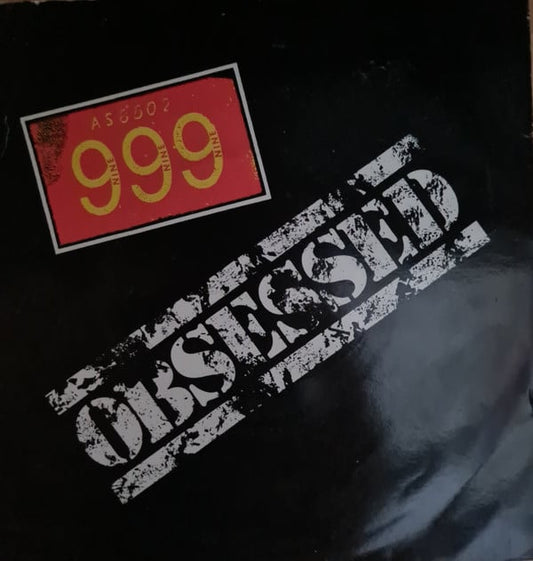 999 - Obsessed - Used Vinyl Record 7"