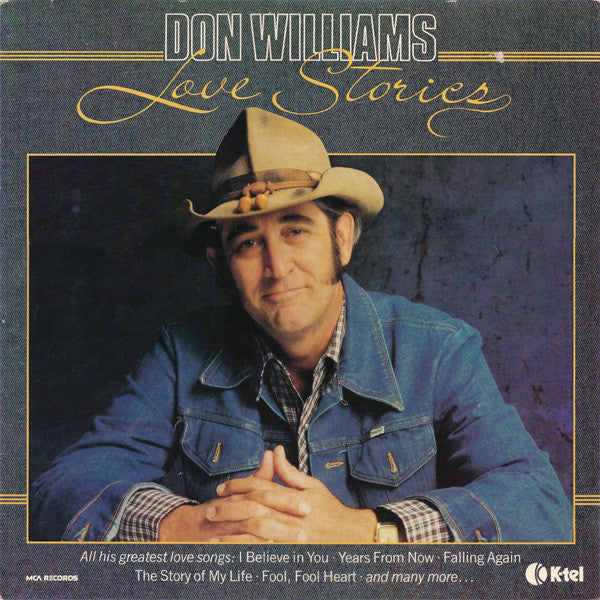 Don Williams - Love Stories - Used Vinyl Record