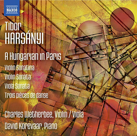 Tibor Harsanyi - : A Hungarian in Paris - New CD