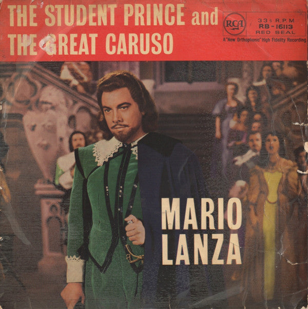 Mario Lanza - Student Prince And The Great Caruso - Used Vinyl Record