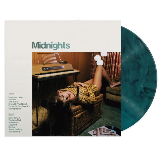 SWIFT - MIDNIGHTS [JADE GREEN EDITION] - Vinyl Record 12 INCH RECORD