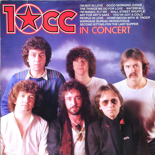 10cc - In Concert - Used Vinyl Record